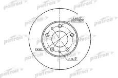 Тормозной диск PATRON PBD2728 ,