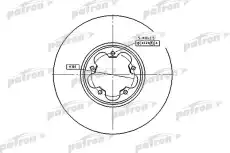 Тормозной диск PATRON PBD4216