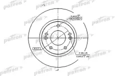 Тормозной диск PATRON PBD4291 ,