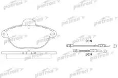 Тормозные колодки дисковые PATRON PBP1069
