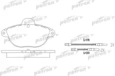 Тормозные колодки дисковые PATRON PBP1069