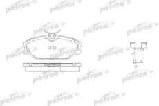 Тормозные колодки дисковые PATRON PBP1420