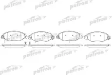 Тормозные колодки дисковые PATRON PBP1461