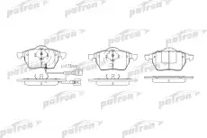 Тормозные колодки дисковые PATRON PBP1463