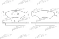 Тормозные колодки дисковые передняя ось PATRON PBP206