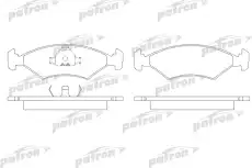 Тормозные колодки дисковые передняя ось PATRON PBP206