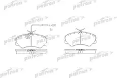 Тормозные колодки дисковые PATRON PBP510