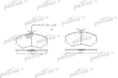 Тормозные колодки дисковые PATRON PBP510
