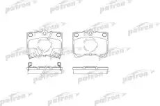 Тормозные колодки дисковые PATRON PBP597