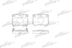 Тормозные колодки дисковые PATRON PBP597