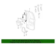 BOLT,RR S/D T/PNL 11561054 CHEVROLET