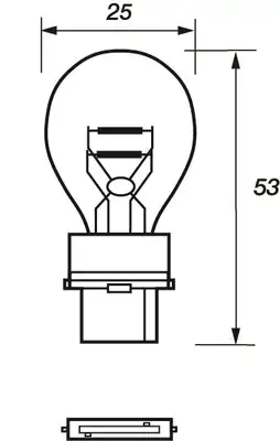 Автолампа MOTAQUIP VBU3157