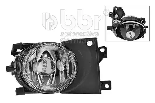 Фара противотуманная BBR AUTOMOTIVE 003-80-12923