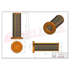 Фильтр воздушный HIFI SA18204