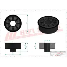 Фильтр воздушный HIFI SAM7107