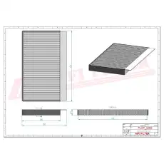 Салонный фильтр HIFI SC50314