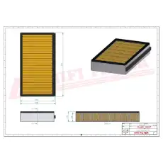 Салонный фильтр HIFI SC70117