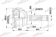 ШРУС PCV1404 PATRON