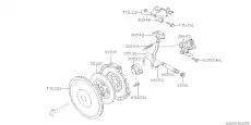 Корзина сцепления SUBARU 30210AA690