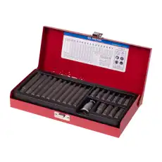 1023EQ KING TONY Набор вставок (бит) 10 мм, TORX PLUS, IP10-IP60, 23 предмета