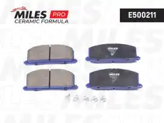 Тормозные колодки дисковые передняя ось MILES E500211