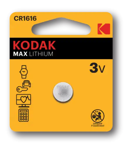 CR1616 ЭЛЕМЕНТ питания CR1616 KODAK