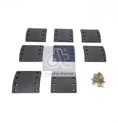 Drum brake lining kit 10.33008 DT