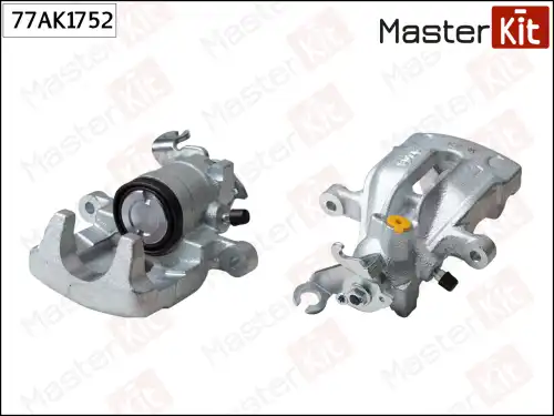 Суппорт тормозной MASTERKIT 77AK1752 задняя ось слева