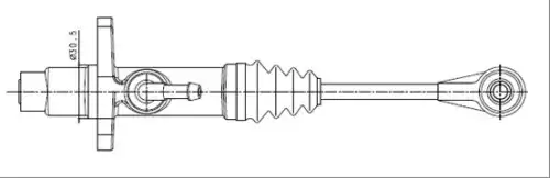 Цилиндр сцепления MOTAQUIP VCM121
