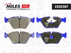 Тормозные колодки дисковые передняя ось MILES E500387