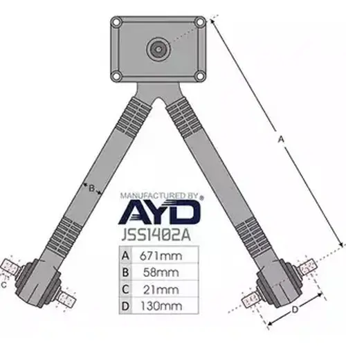 Рычаг подвески JURATEK JSS1402A