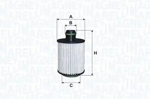Фильтр масляный MAGNETI MARELLI 153071762490