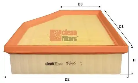 Фильтр воздушный CLEAN MA3485