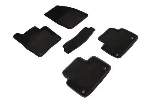 Коврики в салон SEINTEX 94276 Volvo S60 2019-н.в. 5 шт., черный