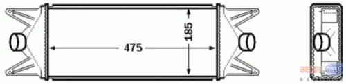 Интеркулер HELLA 8ML 376 776-771