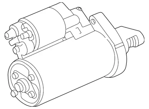 Стартер MB 004 151 71 01 88