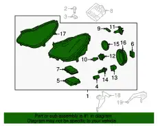 Фара MB 219 820 08 61