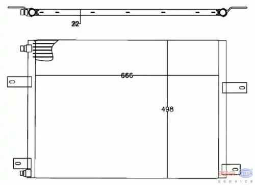 Интеркулер HELLA 8FC 351 307-611