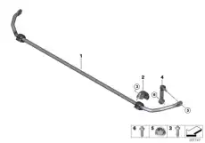 Винт Torx с буртиком 33506858059 MINI