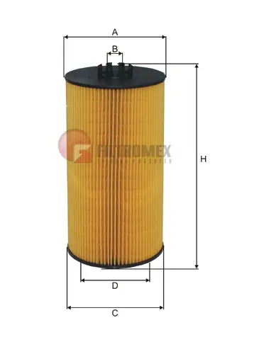 Фильтр масляный FILTROMEX OCF6022