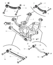 Рычаг подвески JEEP 04782586AF