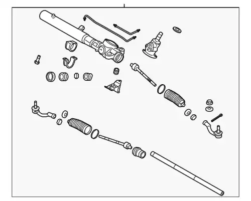 Рулевой наконечник HYUNDAI / KIA 577003M781