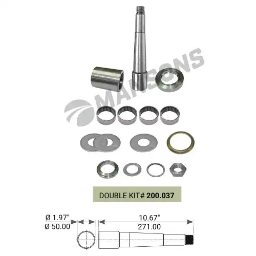 KING PIN REPAIR KIT 200.037.00 MANSONS