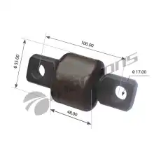 TORQUE ROD BUSH 200.034 MANSONS