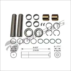 KING PIN REPAIR KIT 200.069 MANSONS