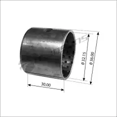 KING PIN BUSH, BI-METAL 200.074 MANSONS