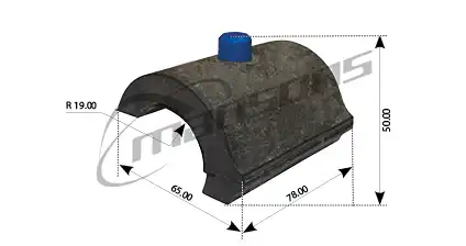 STABILIZER BUSH, REAR 200.098 MANSONS