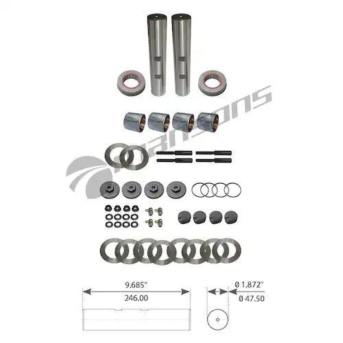 KING PIN REPAIR KIT 575.003 MANSONS