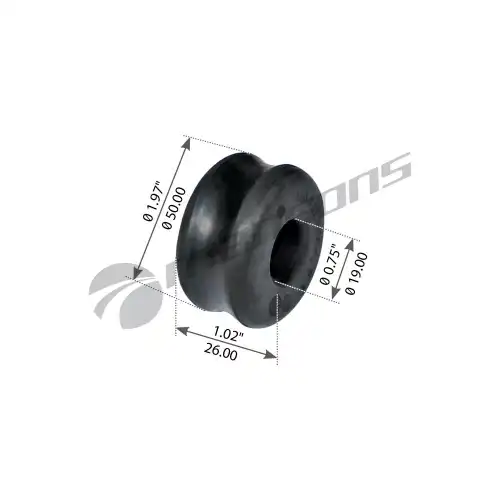 SHOCK ABSORBER BUSH 120.031 MANSONS