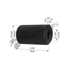 FOOT PIN BUSH 400.020 MANSONS